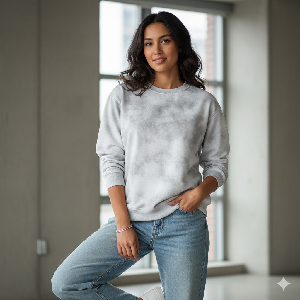 Verona Vintage-Dye Oversized Pullover